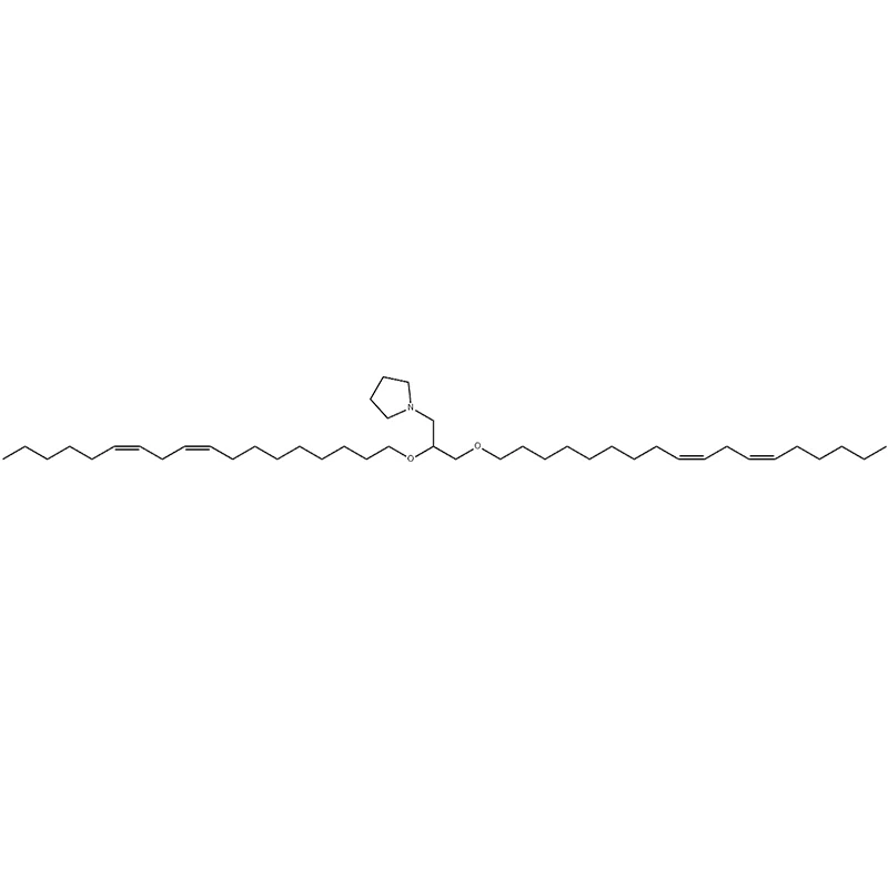 1-[2,3-Bis[(9Z,12Z)-octadeca-9,12-dien-1-yloxy]propyl]pyrrolidine