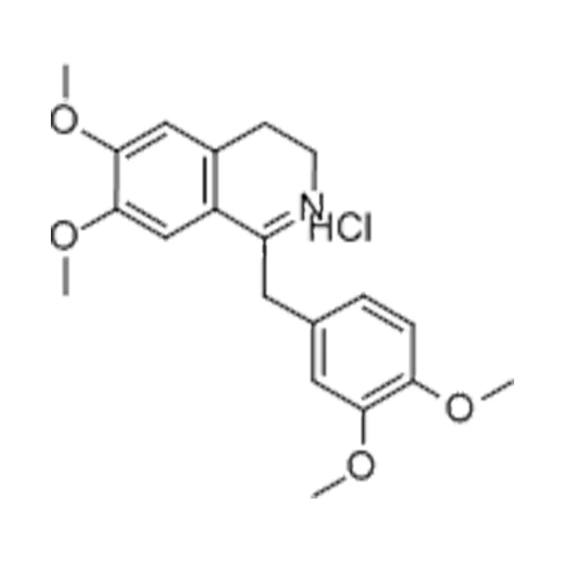 1-(3,4-dimethoxybenzyl)-3,4-dihydro-6,7-dimethoxyisoquinolinium chloride