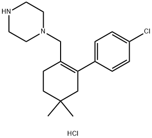 1-((4'-chloro-5,5-dimethyl-3,4, 5,6-tetrahydro-[1,1'-biphenyl]-2-yl)methyl)piperazine dihydrochloride
