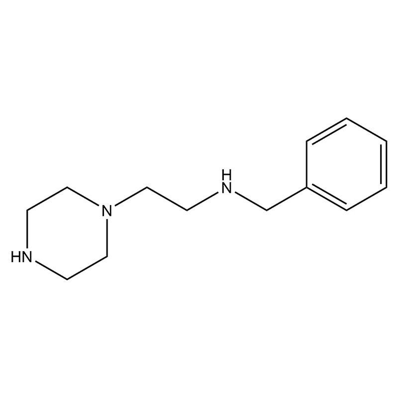 1-Piperazineethanamine, N-(phenylmethyl)-