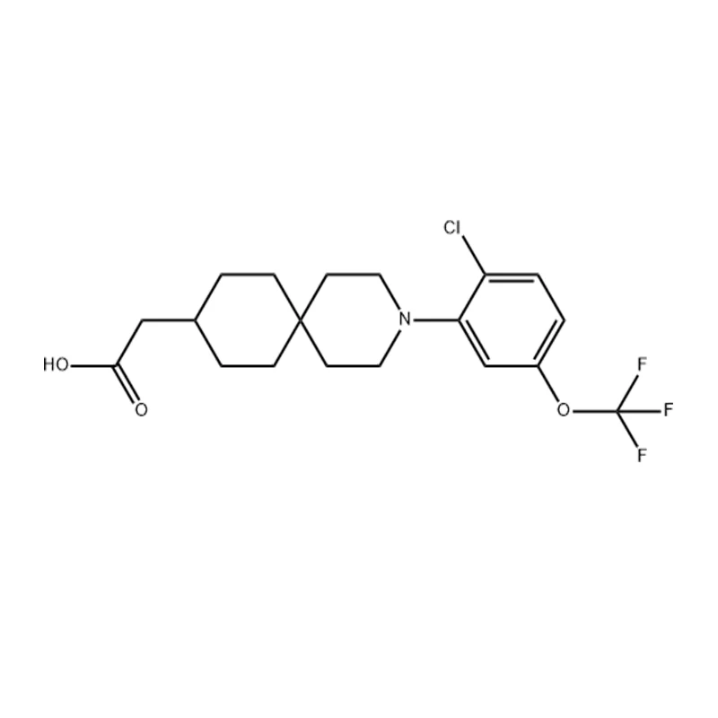 3-[2-Chloro-5-(trifluoromethoxy)phenyl]-3-azaspiro[5.5]undecane-9-acetic acid