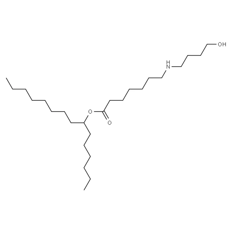 Heptanoic acid, 7-[(4-hydroxybutyl)amino]-, 1-hexylnonyl ester