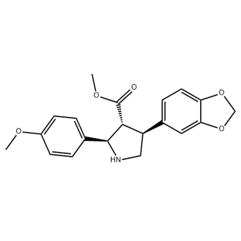 Methyl 4-(benzo[d][1,3]dioxol-5-yl)-2-(4-methoxyphenyl)pyrrolidine-3-carboxylate
