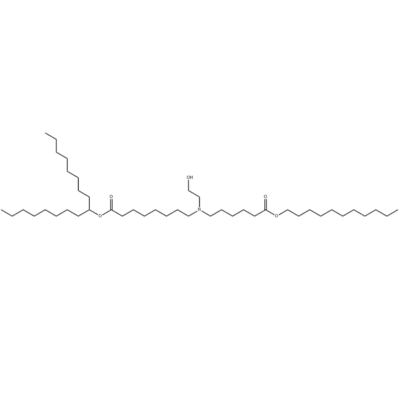 Octanoic acid, 8-[(2-hydroxyethyl)[6-oxo-6-(undecyloxy)hexyl]amino]-, 1-octylnonyl ester